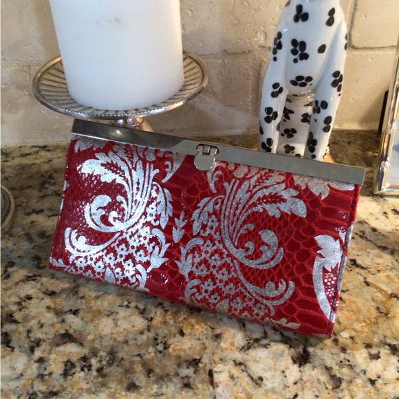 Handbags - Red clutch